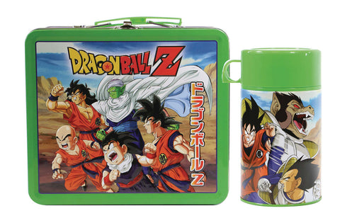 Tin Titans Dbz Saiyan Saga Previews Exclusive Lunch Box W Beverage Container