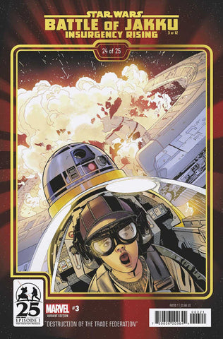 Star Wars: Battle Of Jakku - Insurgency Rising #3 Chris Sprouse The Phantom Menace 25th Anniversary Variant