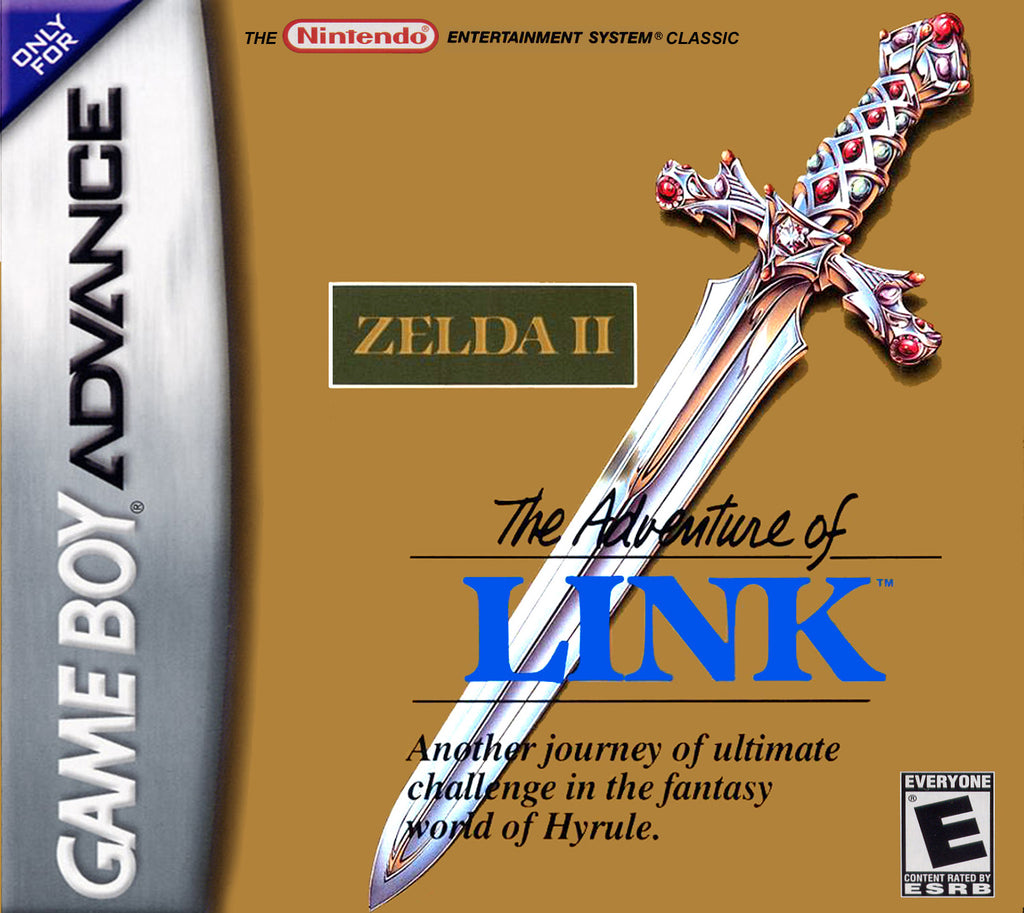 Zelda II The Adventure of Link good Classic NES Series for Nintendo Gameboy Advance