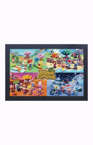 Poster: Animal Crossing - Four Seasons