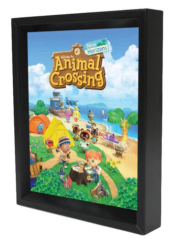 Animal Crossing Lenticular Shadow Box: New Horizons - Cover