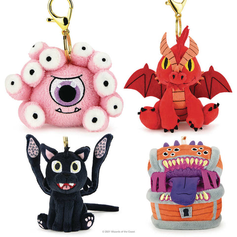 Dungeon and Dragons 3" Plush Charms Wave 1