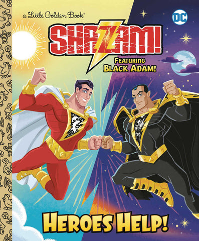 Little Golden Books: DC Shazam - Heroes Help