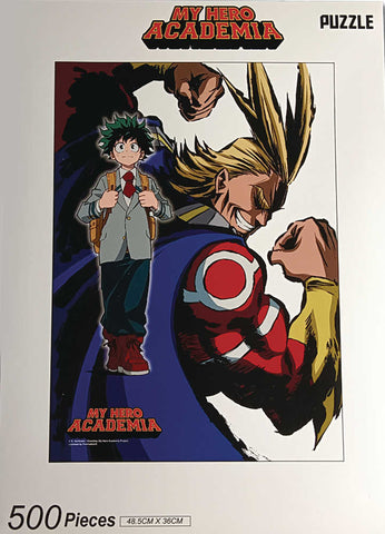 My Hero Academia Season 1 Key Art 500pc Puzzle