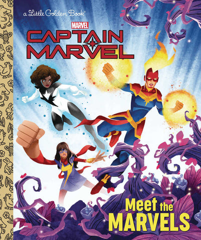 Little Golden Book: Captain Marvel - Meet The Marvels