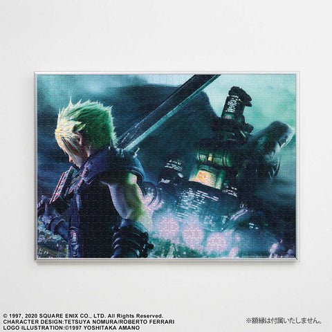 Final Fantasy VII Remake 1000 Piece Jigsaw Puzzle: Cloud & Sephiroth Key Art