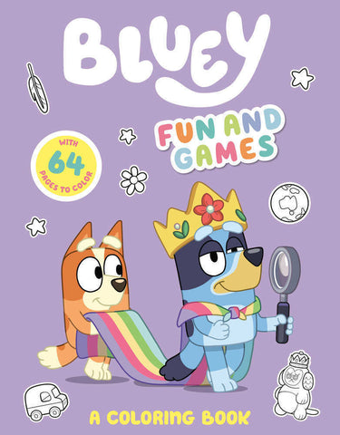 Bluey: Fun And Games: A Coloring Book