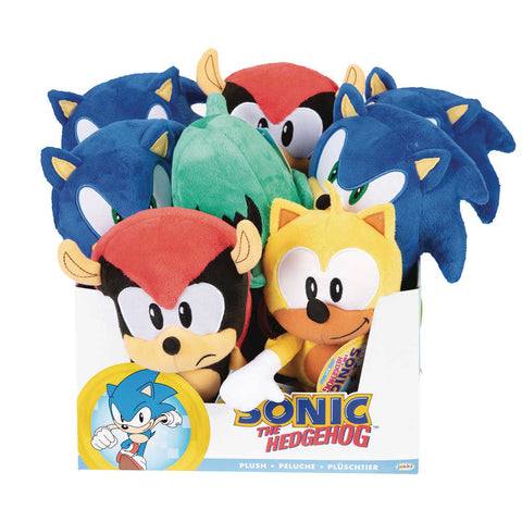 Sonic The Hedgehog 9in Basic Plush Wv7 Assortment