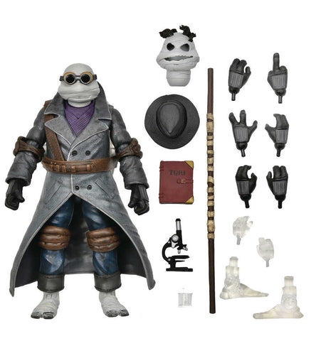 Universal Monsters vs Teenage Mutant Ninja Turtles Donatello Invisible Man Ultimate 7in Action Figure (