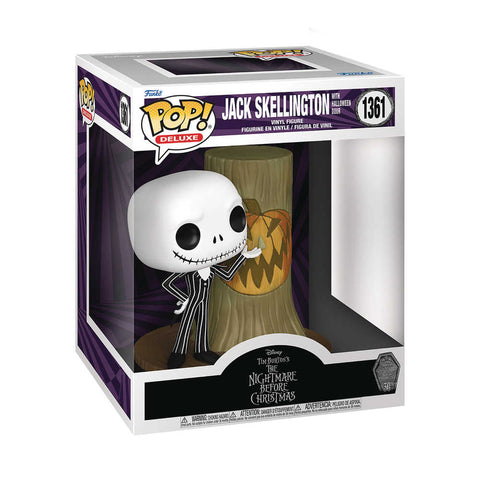 POP Deluxe: Nightmare Before Christmas 30th - Jack with Halloween Town Door