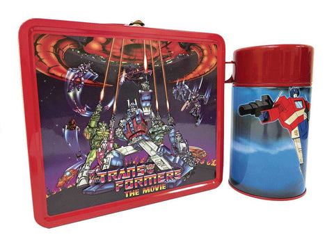 Tin Titans Tf The Movie (1986) Previews Exclusive Lunchbox & Bev Container (