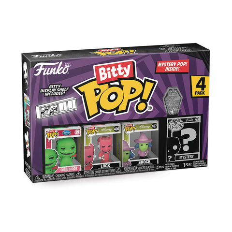 Bitty Pop Nbx: Oogie Boogie 4pk Figure