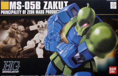 Mobile Suit Gundam 64 Zaku I Hguc 1/144 Model Kit