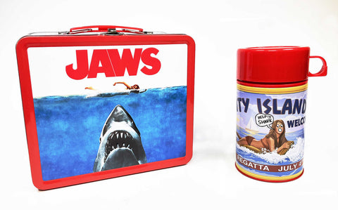 Tin Titans Jaws Previews Exclusive Lunchbox & Bev Container