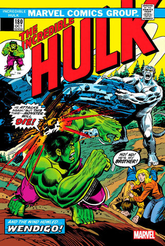 Incredible Hulk 180 Facsimile Edition