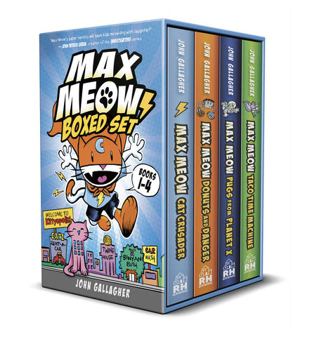 Max Meow: Welcome To Kittyopolis Hardcover Box Set