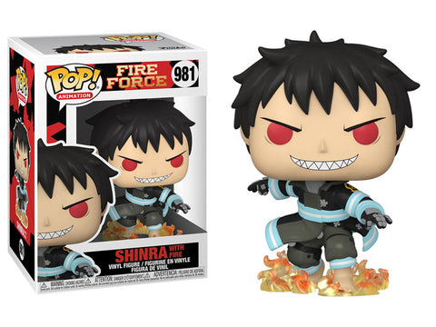 POP Anime: Fire Force - Shinra with Fire