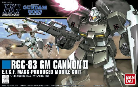 1/144 HG Universal Century Series: #125 Gundam 0083 RGC83 GM Cannon II EFSF Mass Produced Mobile Suit