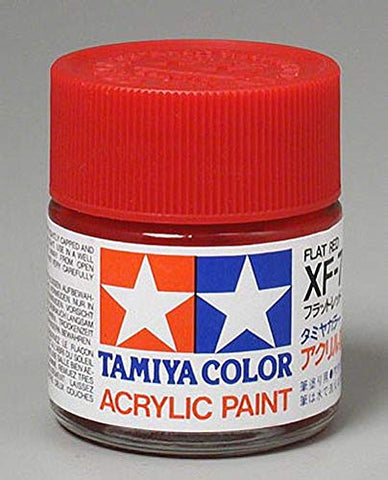 Tamiya Flat Red Mini Acrylic Matte Finish