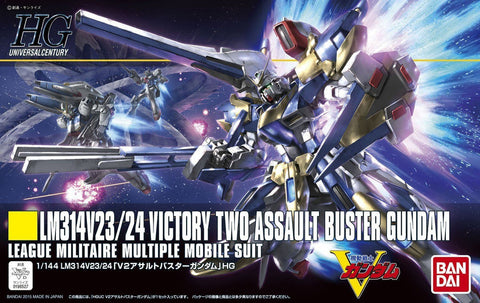 1/144 HG Universal Century Series: #189 LM314V23/24 Victory Two Assault Buster Gundam