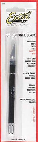 Excel Hobby Grip-On Soft Handle #1 Knife with Cap