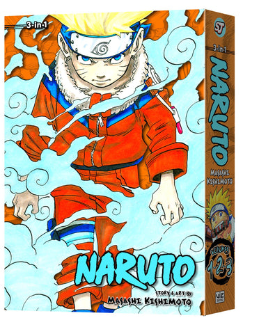 Naruto 3-in-1 Volume 1