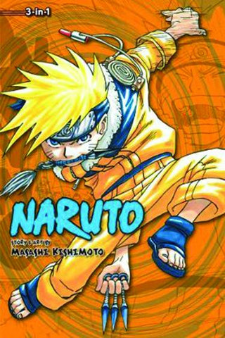 Naruto 3-in-1 Volume 2