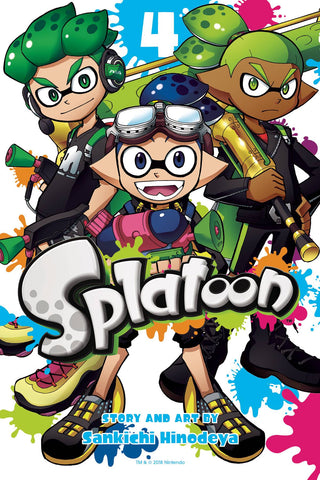 Splatoon Manga Volume 4