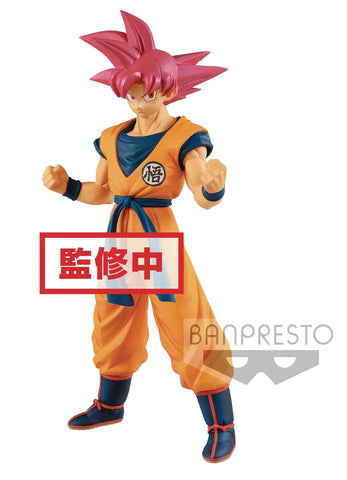 Dragonball Super Movie Chokoku Buyuden Figure: Super Saiyan God Goku