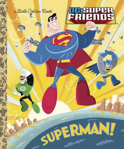 Little Golden Book: DC Super Friends - Superman