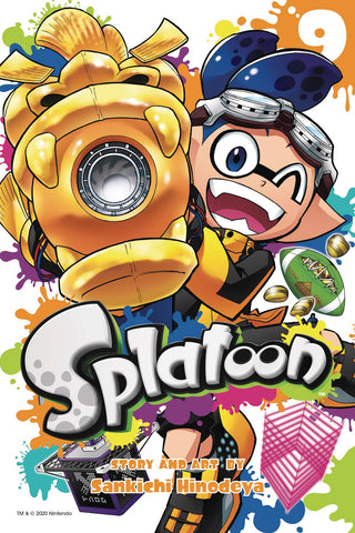 Splatoon Manga Volume 9