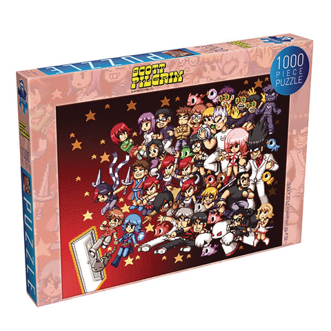 Scott Pilgrim Pixel Art 1000 Piece Puzzle