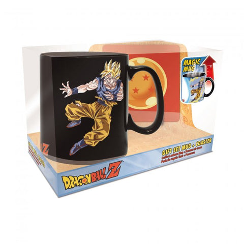 Dragon Ball Z - Goku vs Kid Buu Magic Mug & Coaster Gift Set