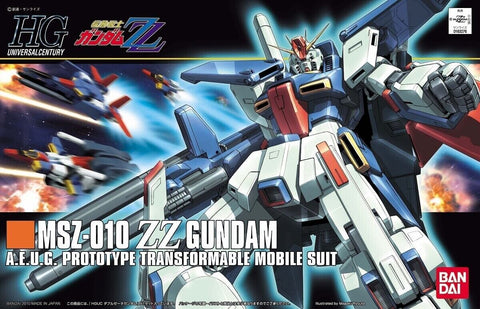 1/144 HG Universal Century Series: #111 MSZ010 ZZ Gundam AEUG Prototype Transformable Mobile Suit